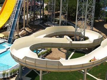Family Fun Aqua Park Equipment, Kapasitas Slides Air Besar Untuk 720 Penunggang Per Jam