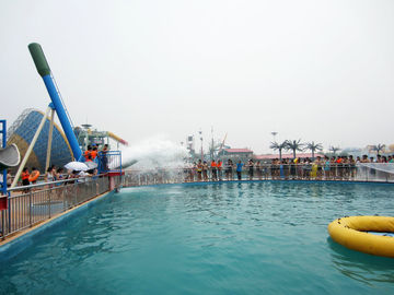 Khusus Komersial Aqua Park Peralatan Fiberglass Water Slides untuk Dewasa