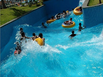 Fiberglass Aqua Park Peralatan Untuk Hotel Lazy River, Keluarga Pada Summer Vacation di Aqua Park