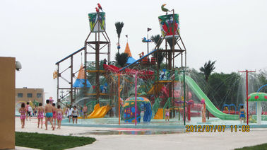 Waterpark Project Builder / Aqua Entertainment Park Equipments Kombinasi