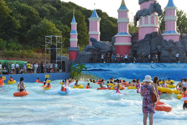 Disesuaikan Theme Park Proyek, Water Park Konstruksi Dengan Fiberglass Bahan
