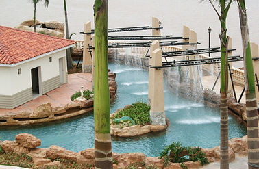 Gelembung Dibungkus Lazy River Renang Mesin Untuk Amusement Water Park Relax entainment